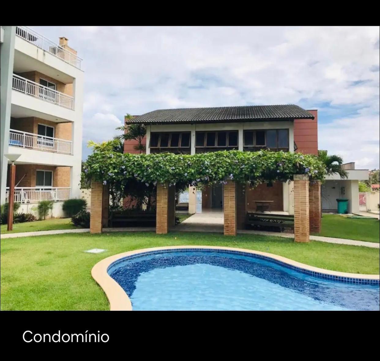 Apartamento Vista Total Do Mar Uma Cobertura A 400M Do Beach Park No Porto Das Dunas Aquiraz Condominio Terramaris Piscina Ampla Parque Infantil Sauna Estacionamento Privado Exterior photo